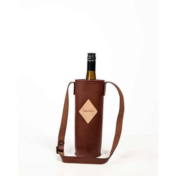 Inspiro Leather Wine Tote